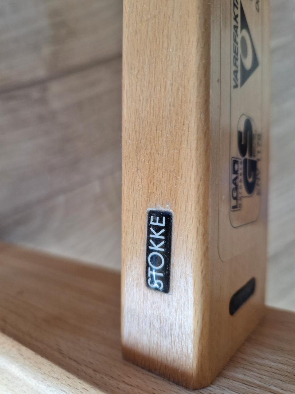 Tripp trapp stoeltje met beugel en tuigje