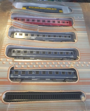 Treinset compleet met accessoires