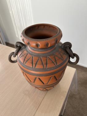 Vintage vaas boho stijl