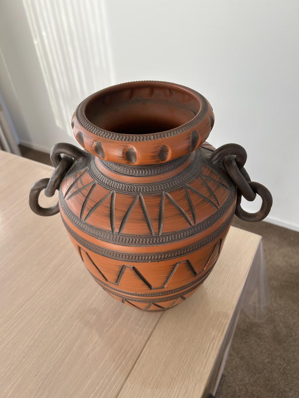 Vintage vaas boho stijl