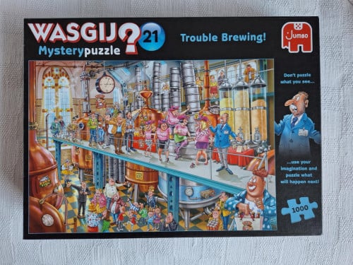 Wasgij Mystery puzzel Trouble Brewing