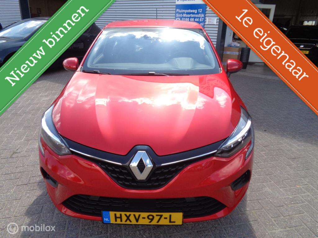 Renault Clio 1.0 tce intens/airco/lm velgen/carplay/pdc/cruise/full led/1st