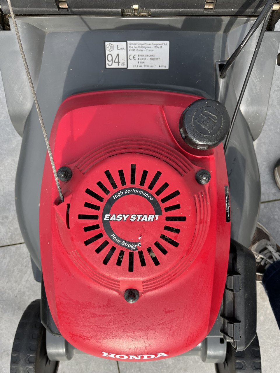 Honda benzine grasmaaier