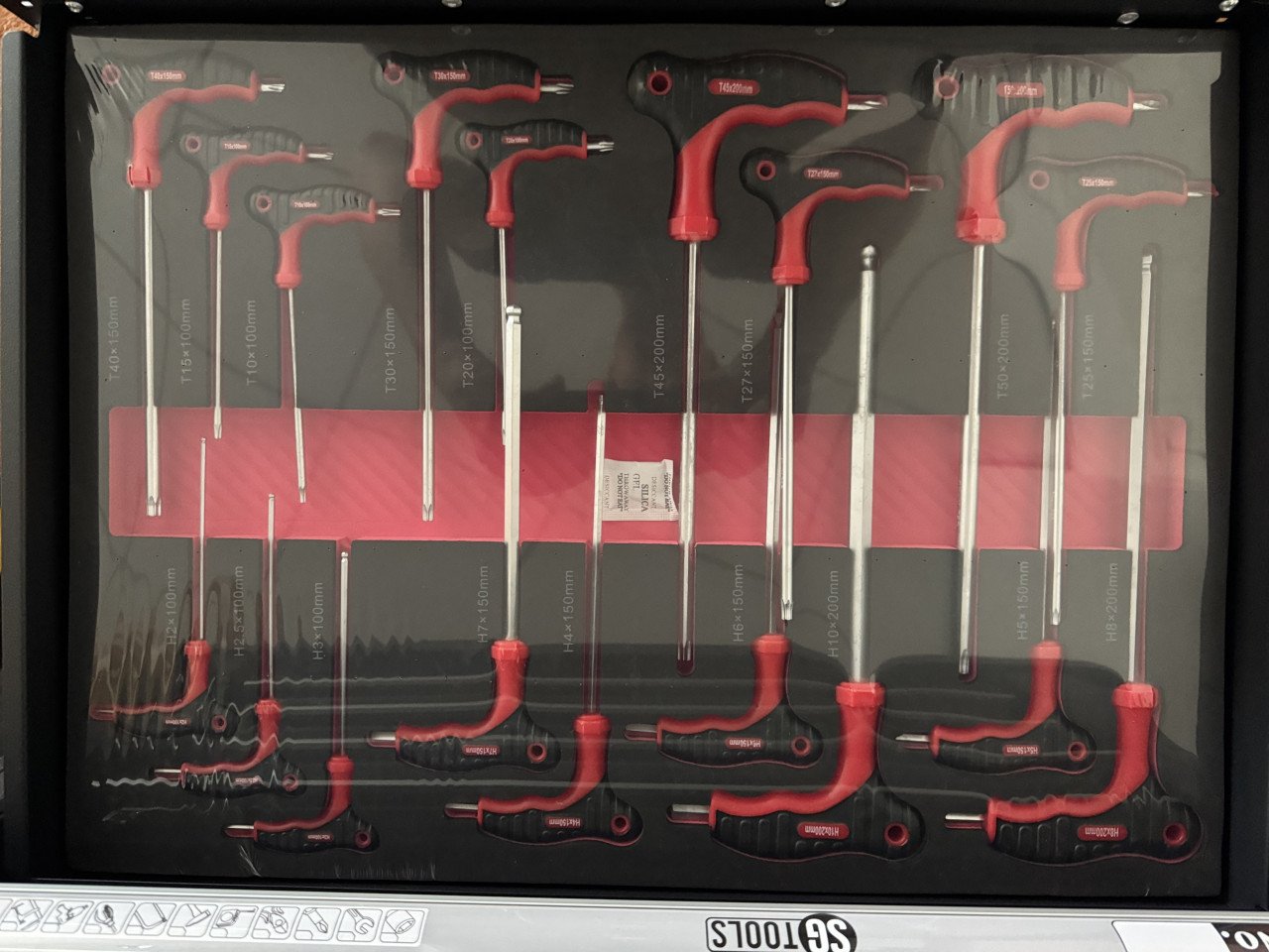 Stahlgruppe SG-257 Gevulde gereedschapswagen Nieuw