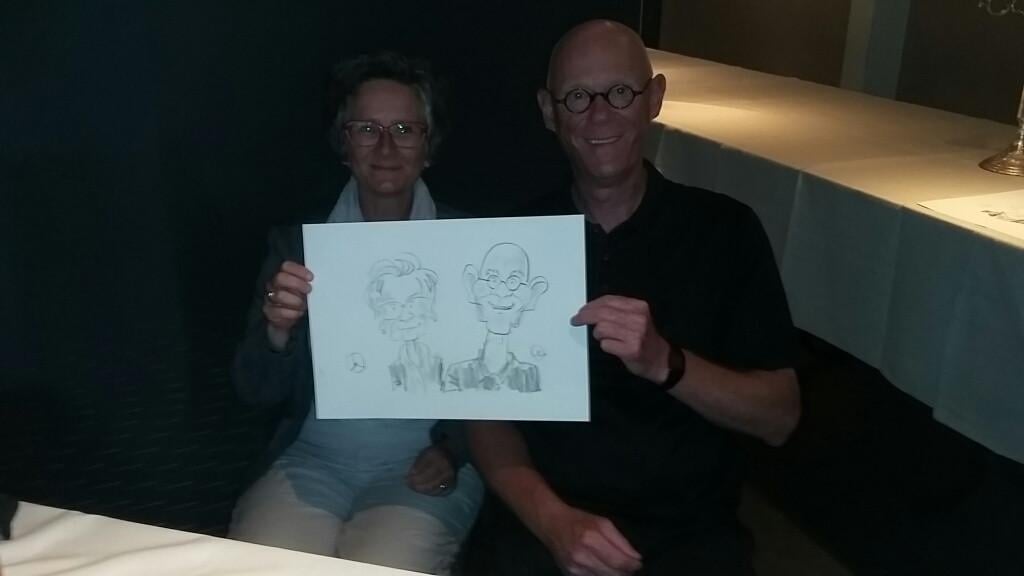 Leuk voor uw feest: laat karikaturen tekenen!