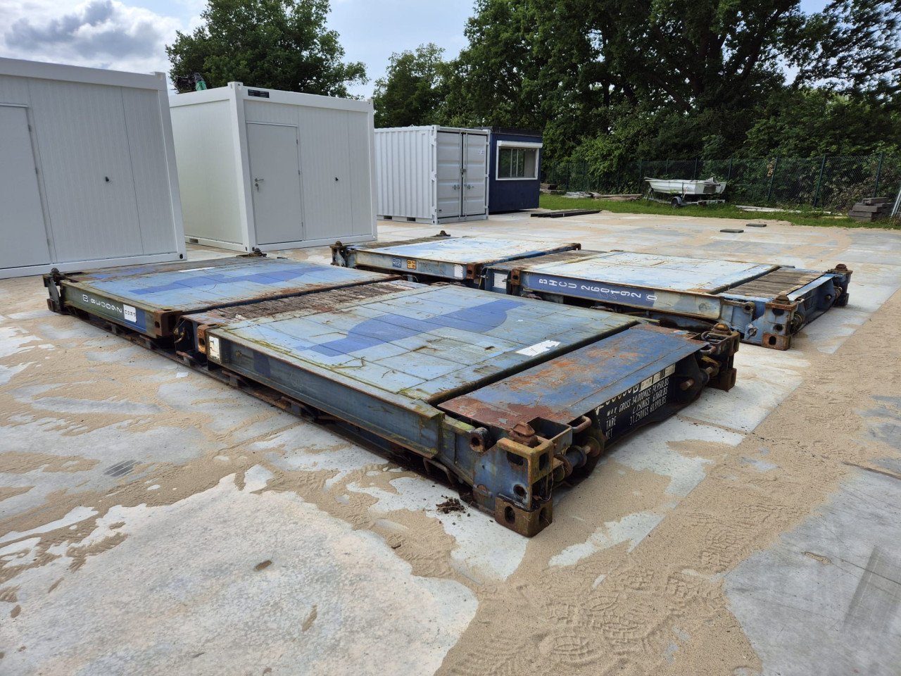 20ft flatracks