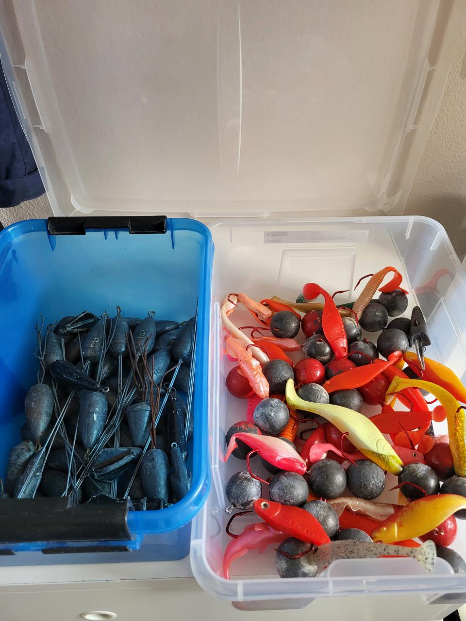 Jigkoppen en lood   300 gram