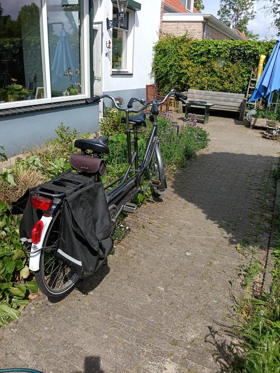 Prachtige vintage tandem uit de zeventiger jaren
