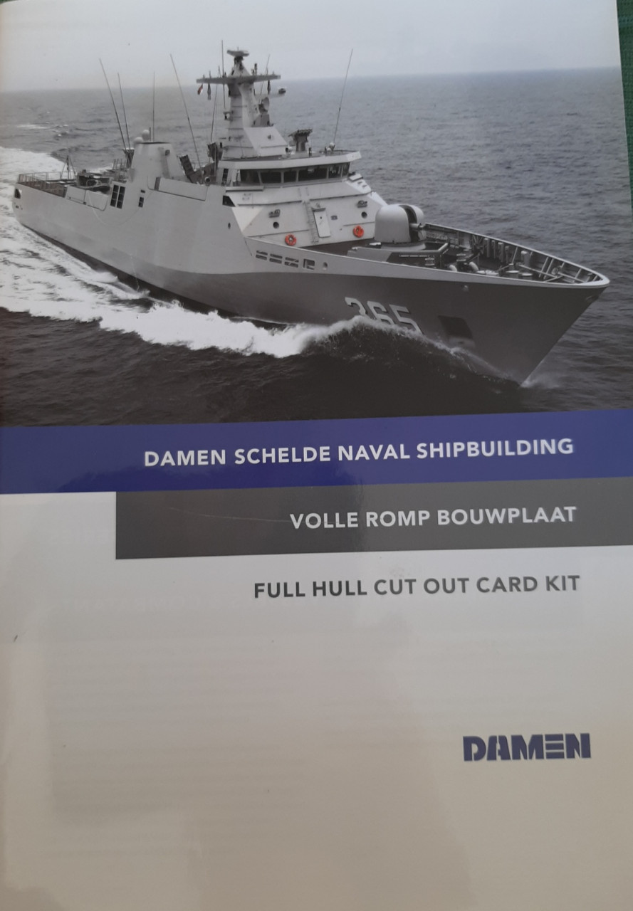 Bouwplaat! Damen Schelde Naval Shipbuilding