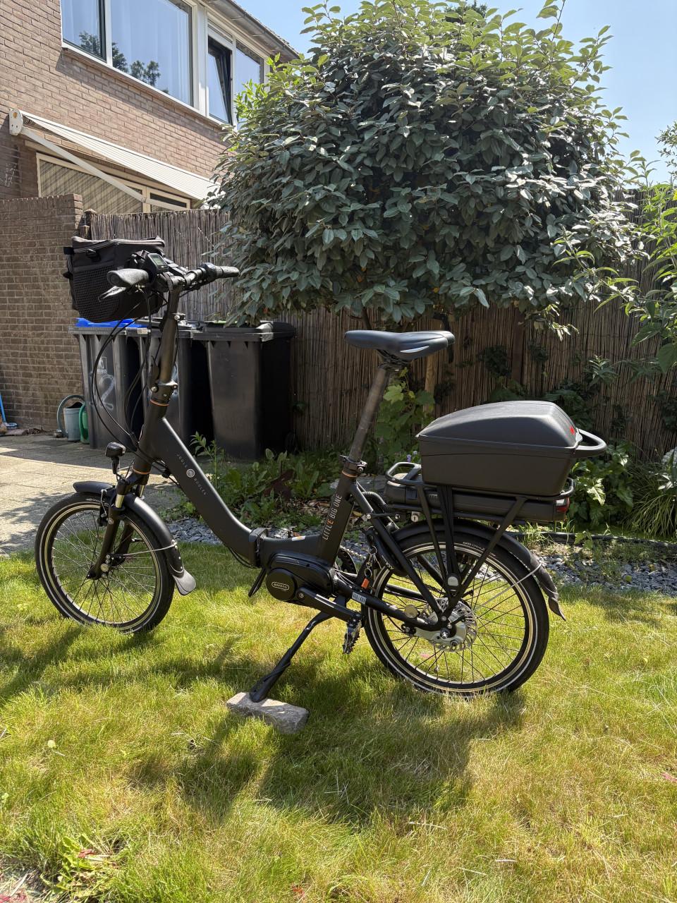 Nette Jools elektrische vouwfiets krachtige middenmotor & 8 versnellingen