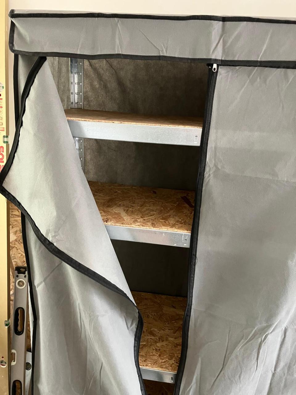 Opbergrek / stellingkast (2 stuks)