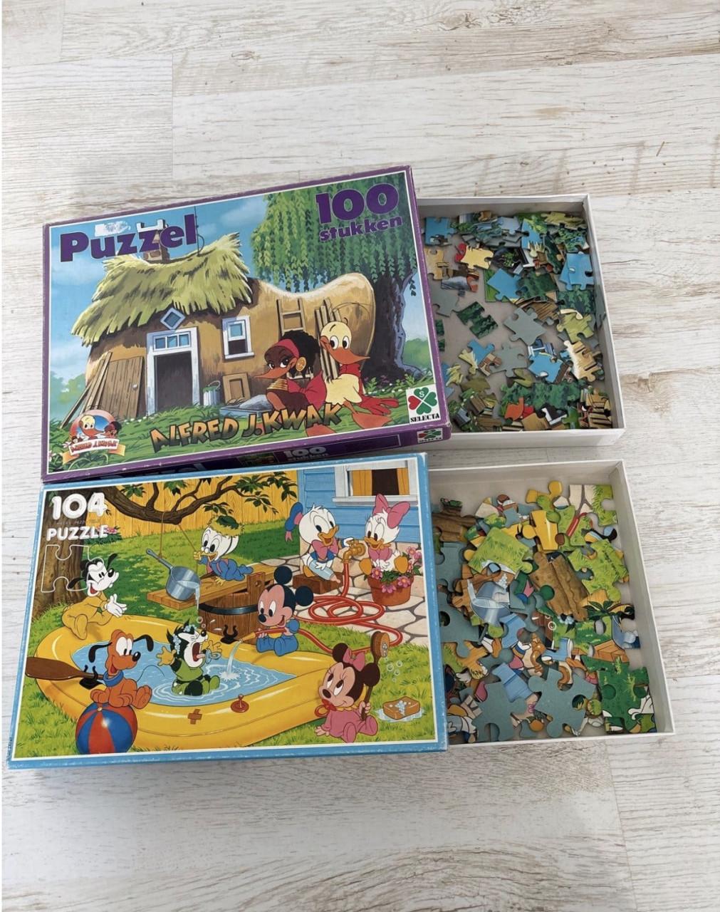 2 complete puzzels