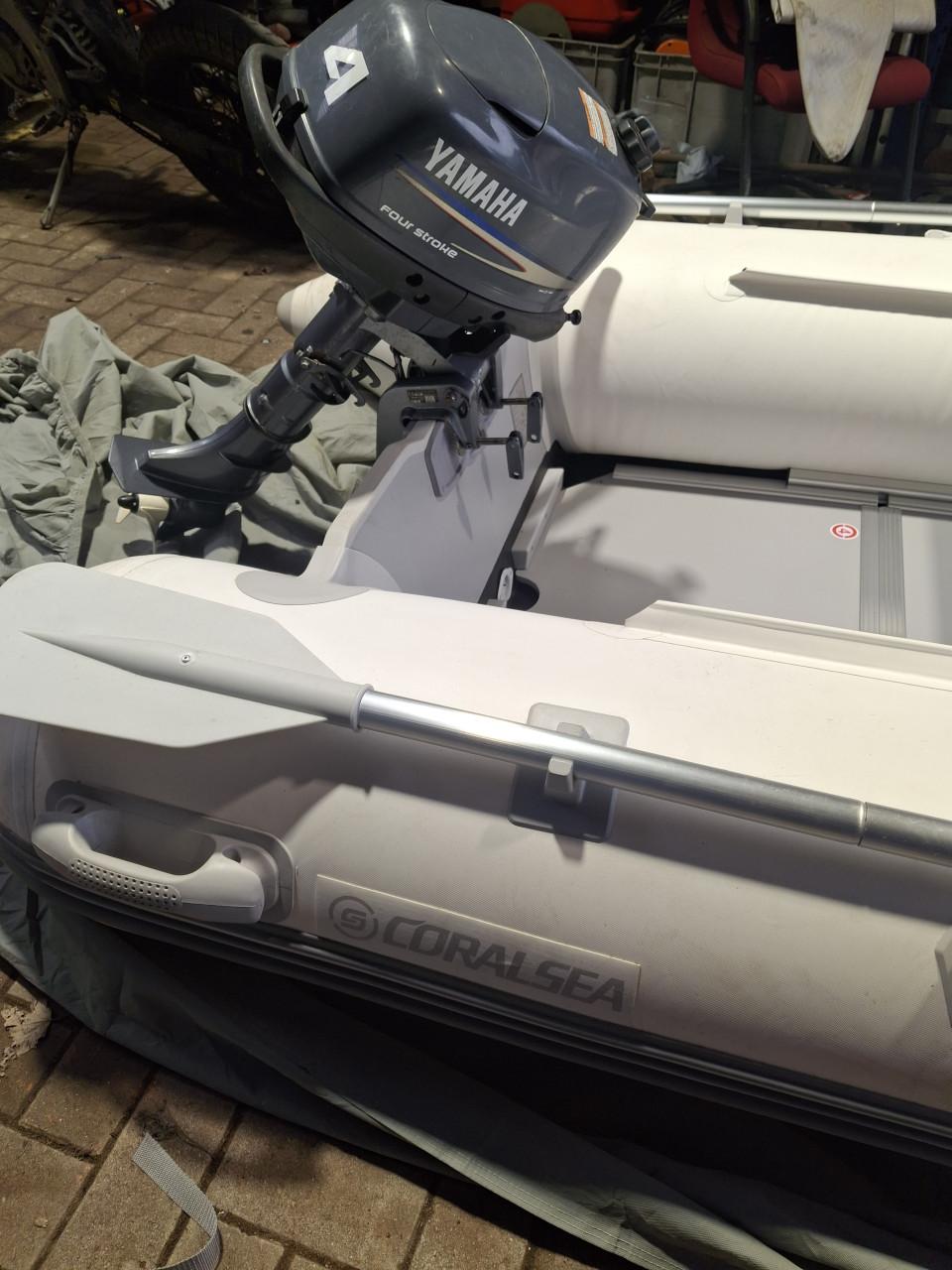 Yamaha 4pk 4 takt buitenboordmotor kortstaart topstaat!