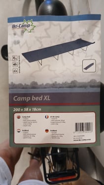 Kampeerbed opvouwbaat