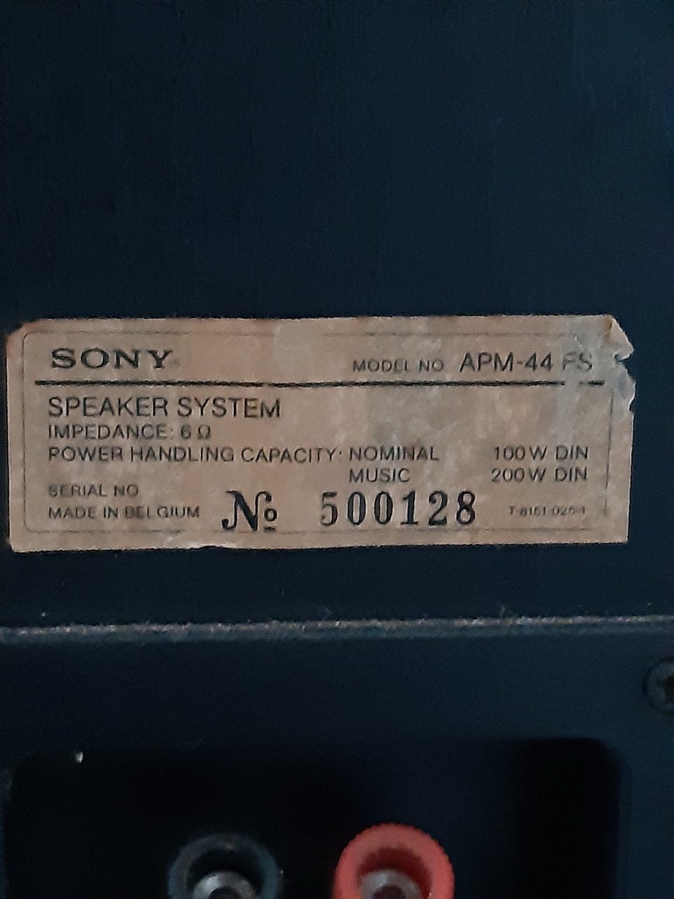 Sony speakers