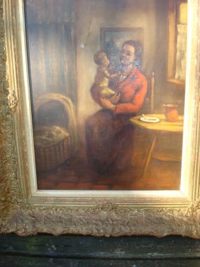 Olieverf Schilderij op doek