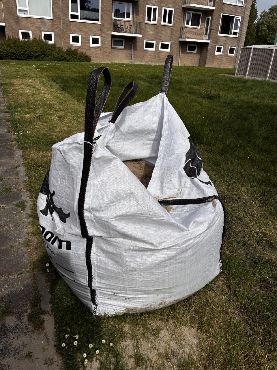 Opvulzand gratis af te halen