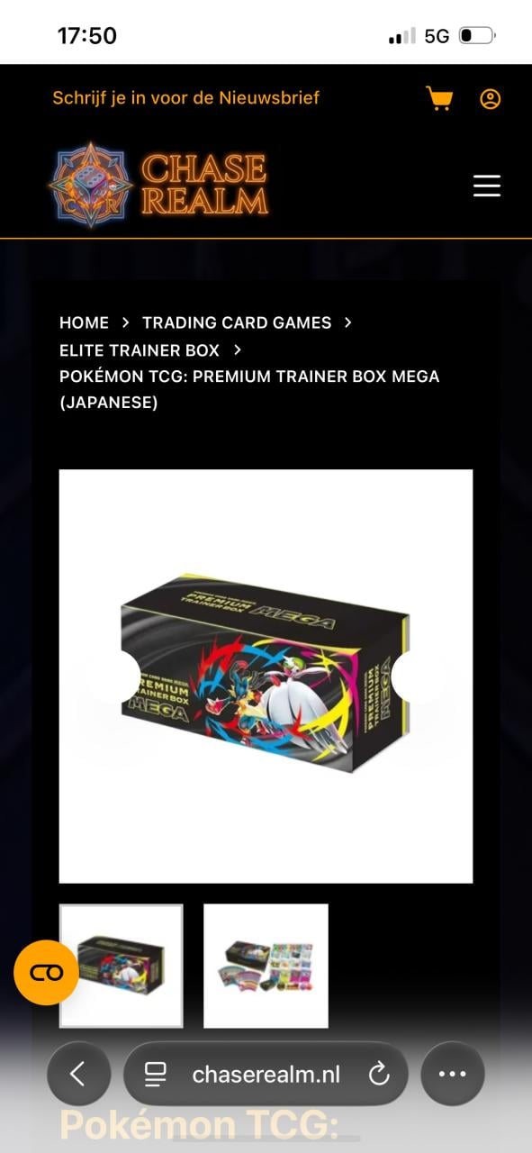 Pokémon TCG: Premium Trainer Box MEGA (Japanese)