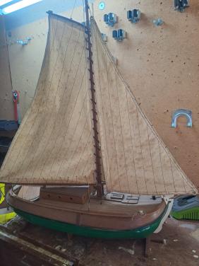 Modelboot type boeier