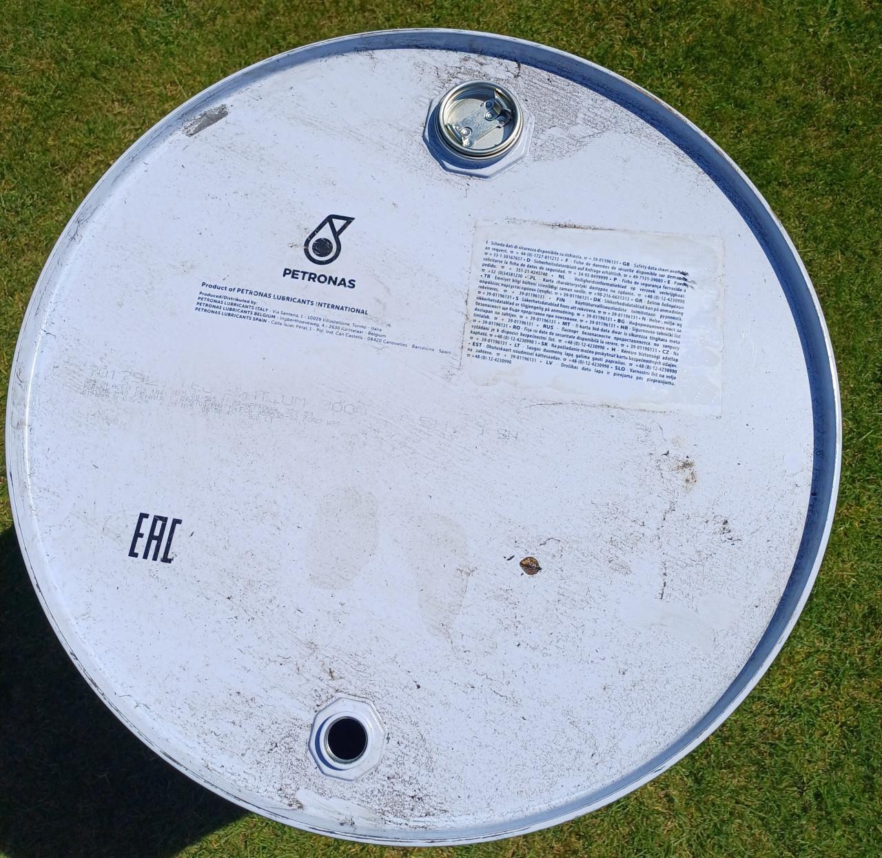 Olievat-oliedrum 200 liter