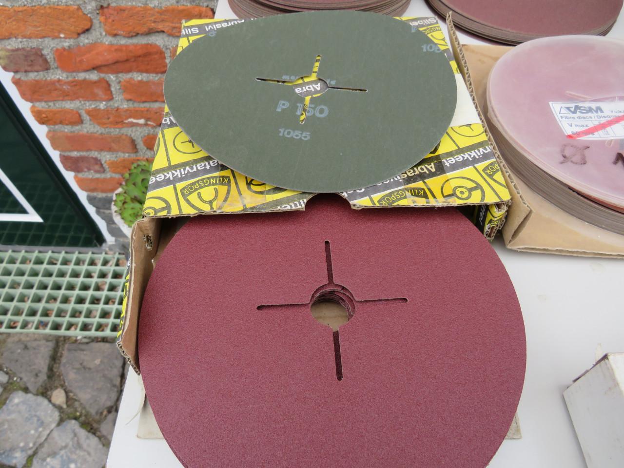 VSM schuurschijven {fiber schijf ]