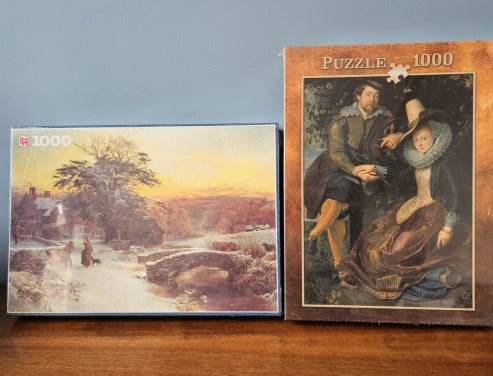 2 museum puzzels 1000 stukjes