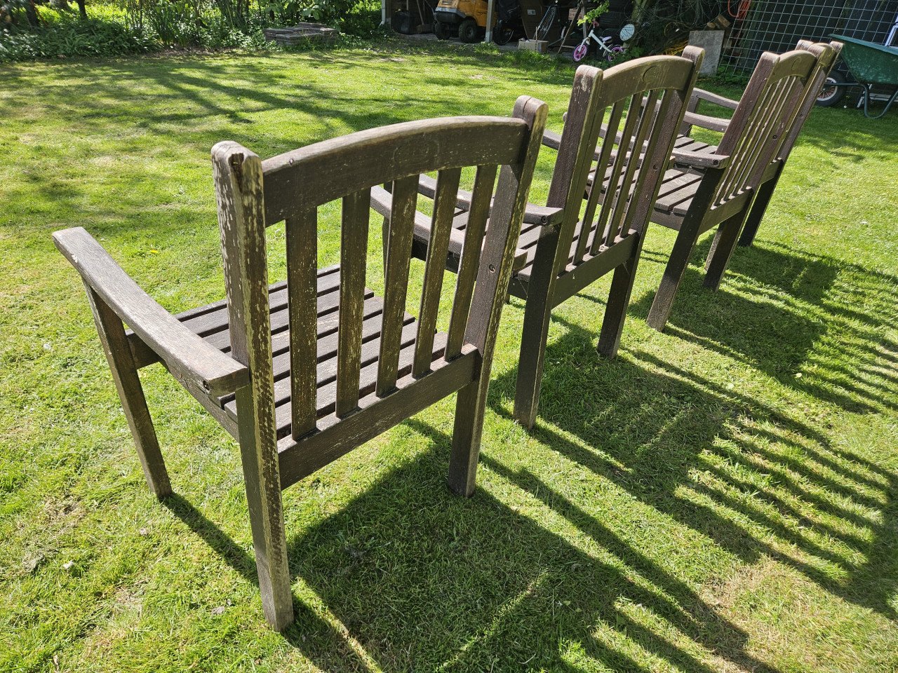 Tuinstoelen 4x