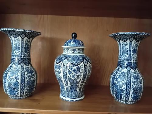 Delft blauwe vazen