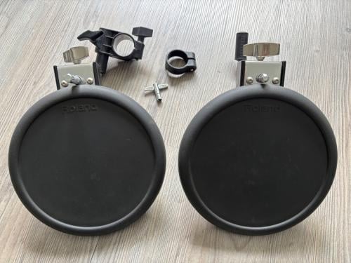 2 Roland PD-8 V-Drum Stereo Rubber Pads