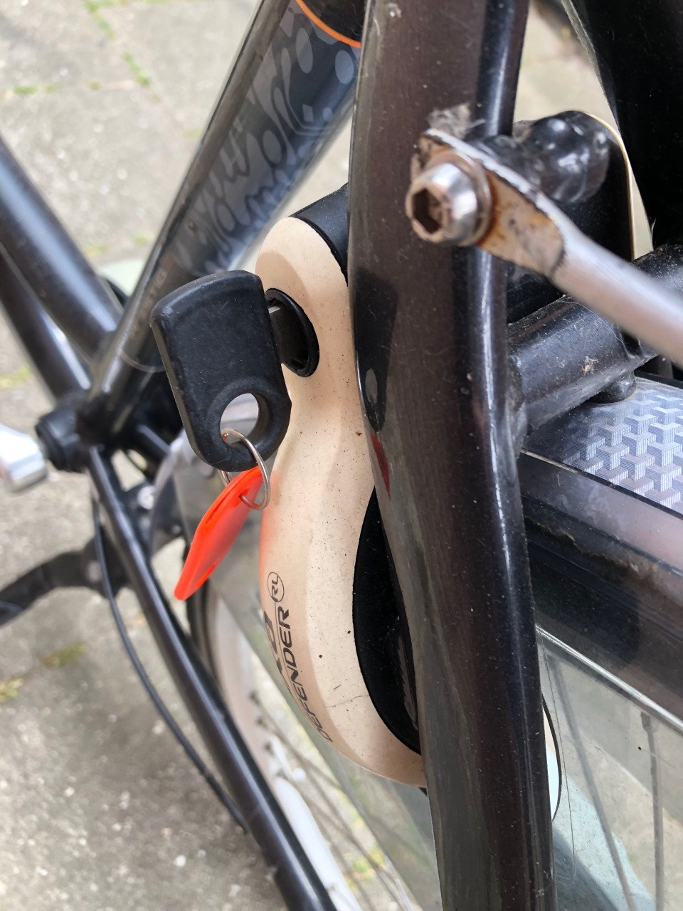 Damesfiets.