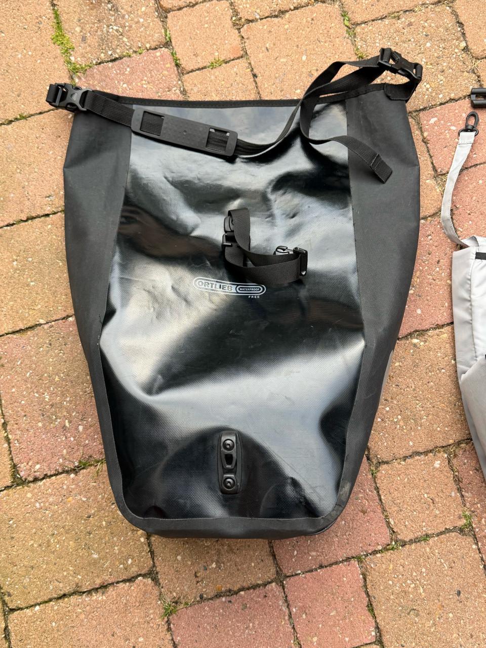 Ortlieb waterdichte fietstas met laptoptas