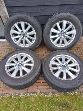 Mazda cx5 velgen met winterbanden