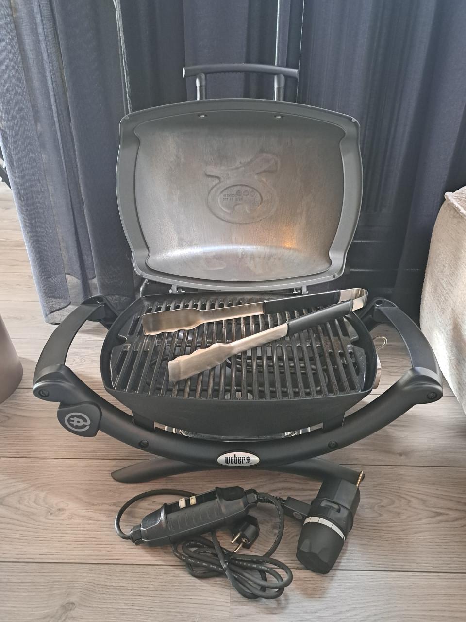 WEBER Electrische tafelbarbecue