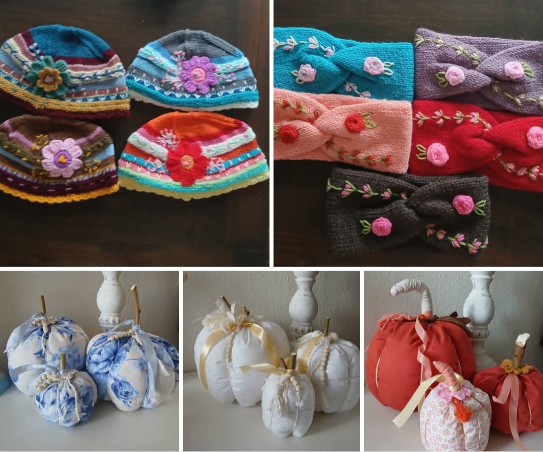 Hoofdbanden en mutsjes
