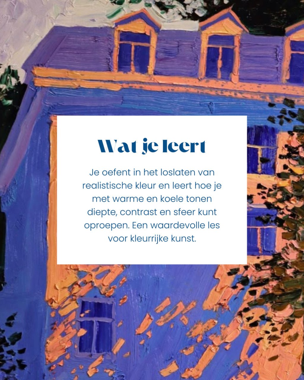 Schildercursus voor beginners in Goes