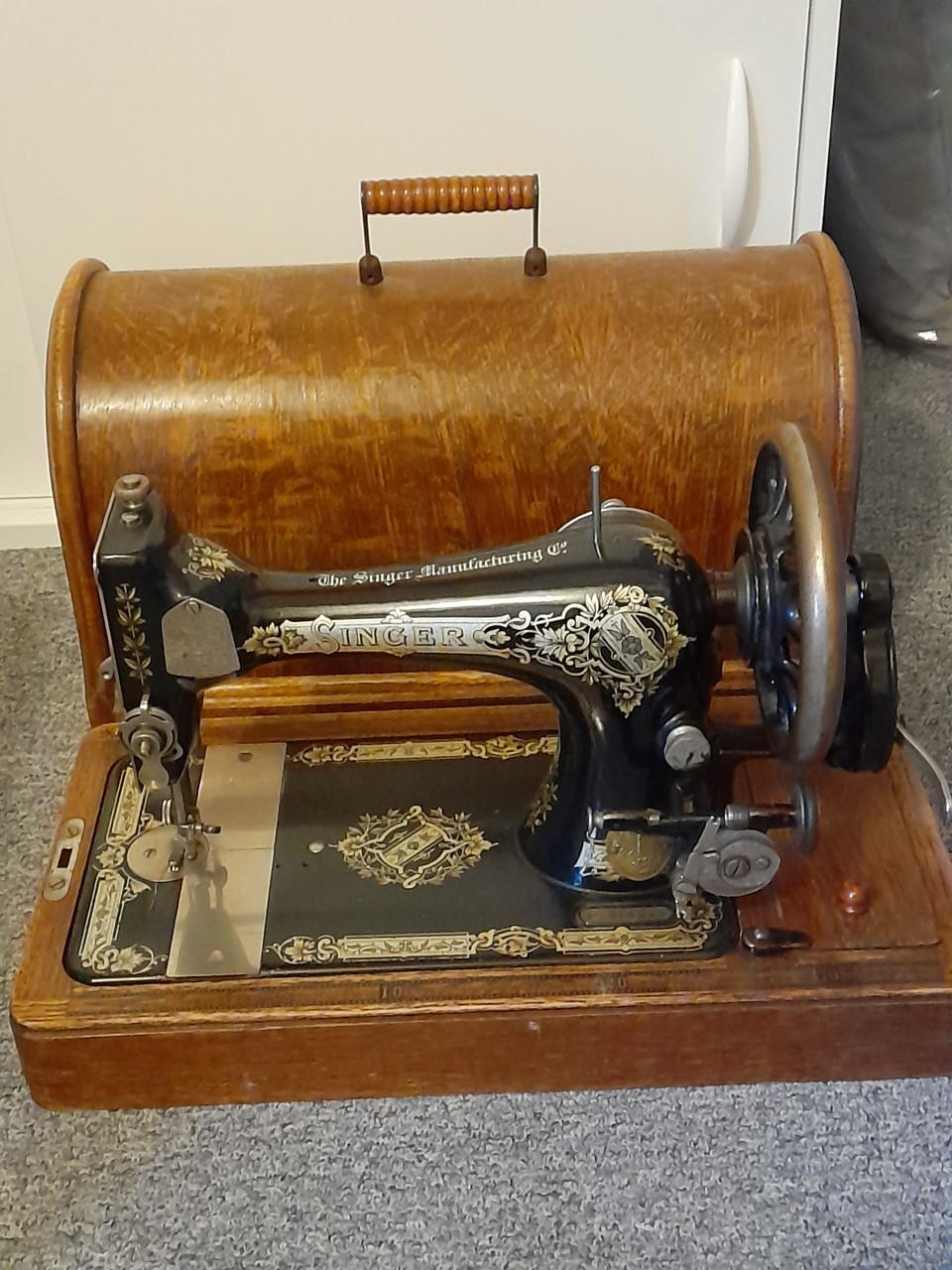 Singer antieke naaimachine