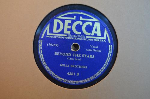 78 rpm Mills Brothers jaren '40 en '50 héél veel stuks. (7)