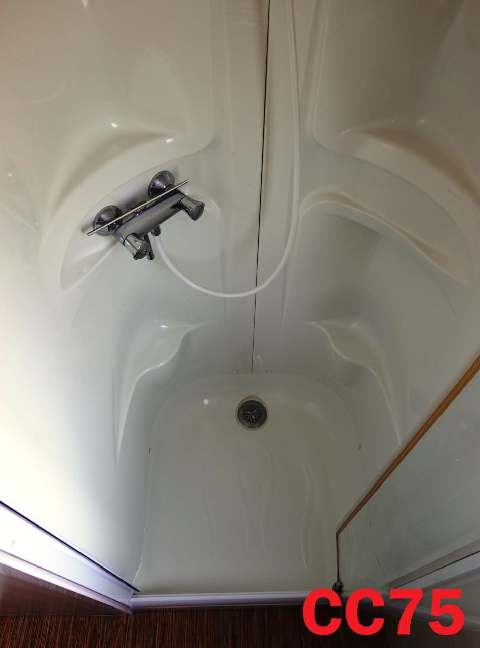 Compact IRM chalet met middenkamer, 2 slaapkamers  en dubbel glas te koop