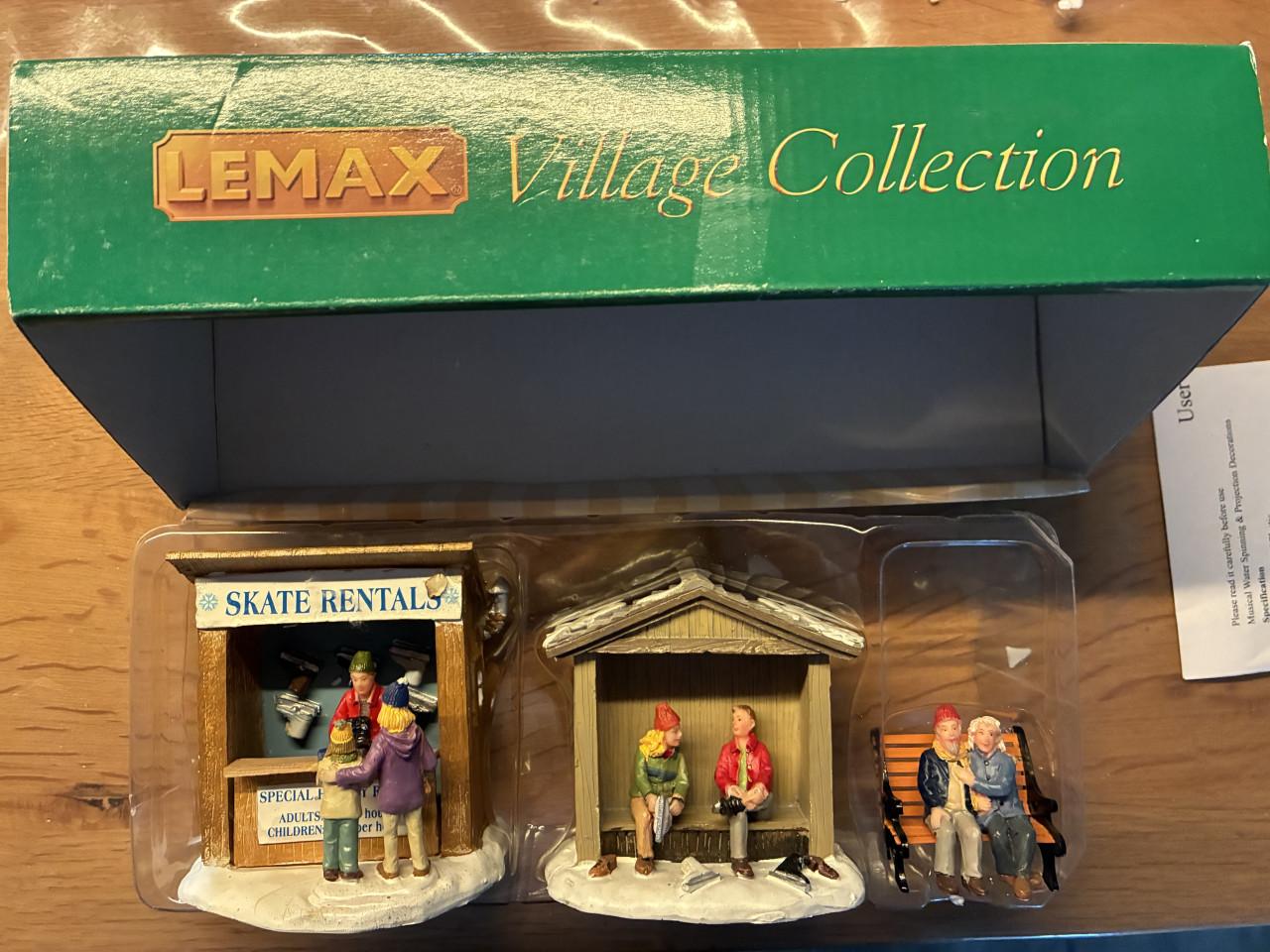 Lemax schaatsfiguren