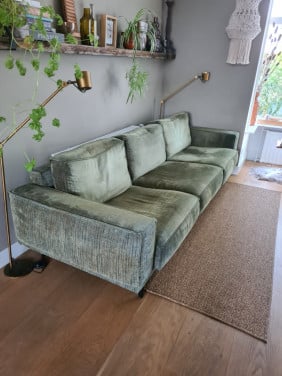 Nette bank, incl hocker