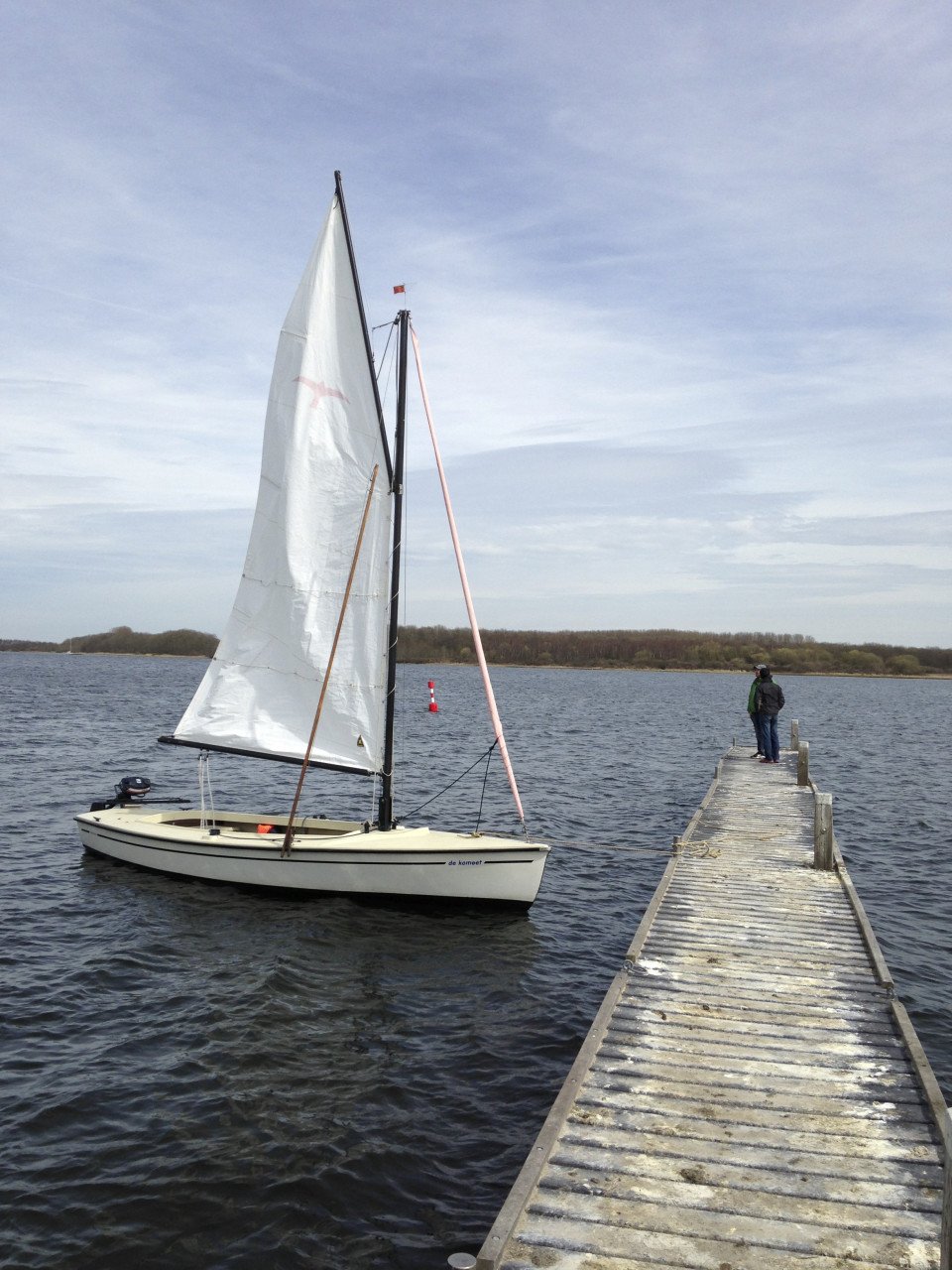 Kleine open zeilboot te koop | polyvalk