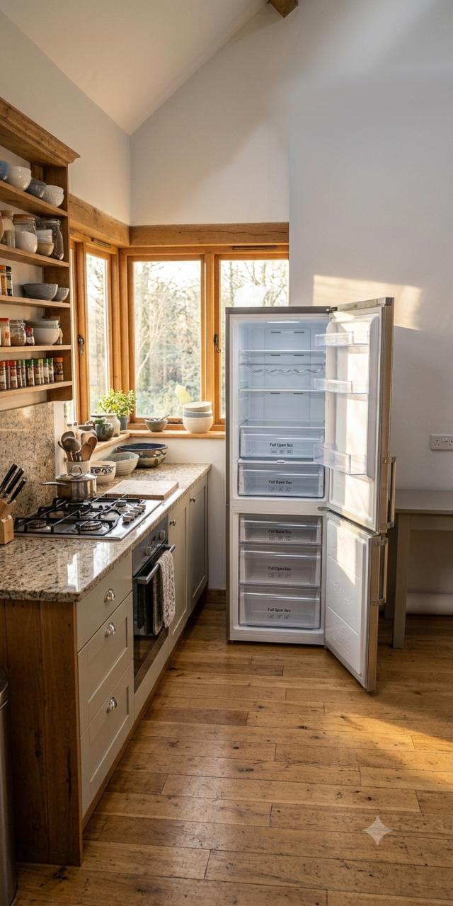 SAMSUNG NoFrost RVS koel vries combinatie Koelkast vriezer.