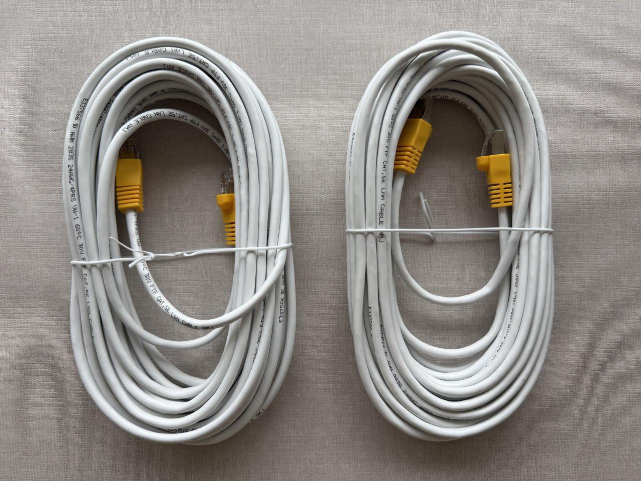 Cat5e Ethernet Kabel’s