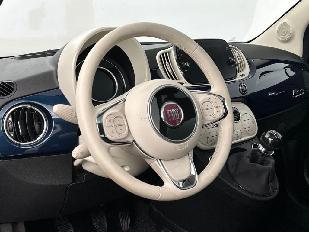 Fiat 500 1.0 hybrid dolcevita navi | panoramadak | climate control | lichtm