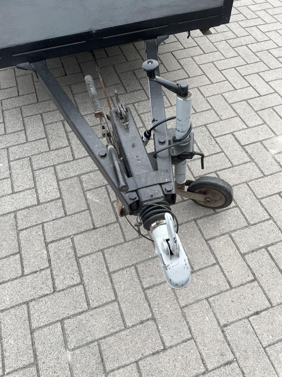 Aanhanger dubbel asser