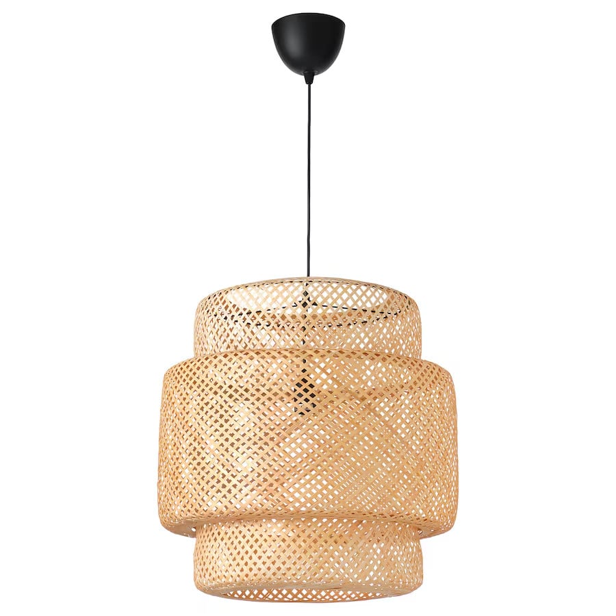 IKEA SINNERLIG hanglamp – handgemaakt bamboe