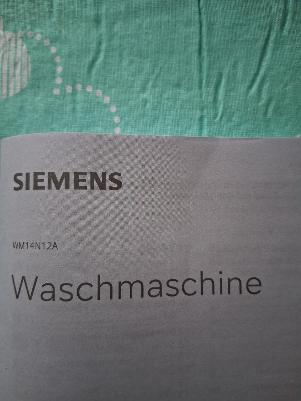 Fonkel nieuwe wasmachine