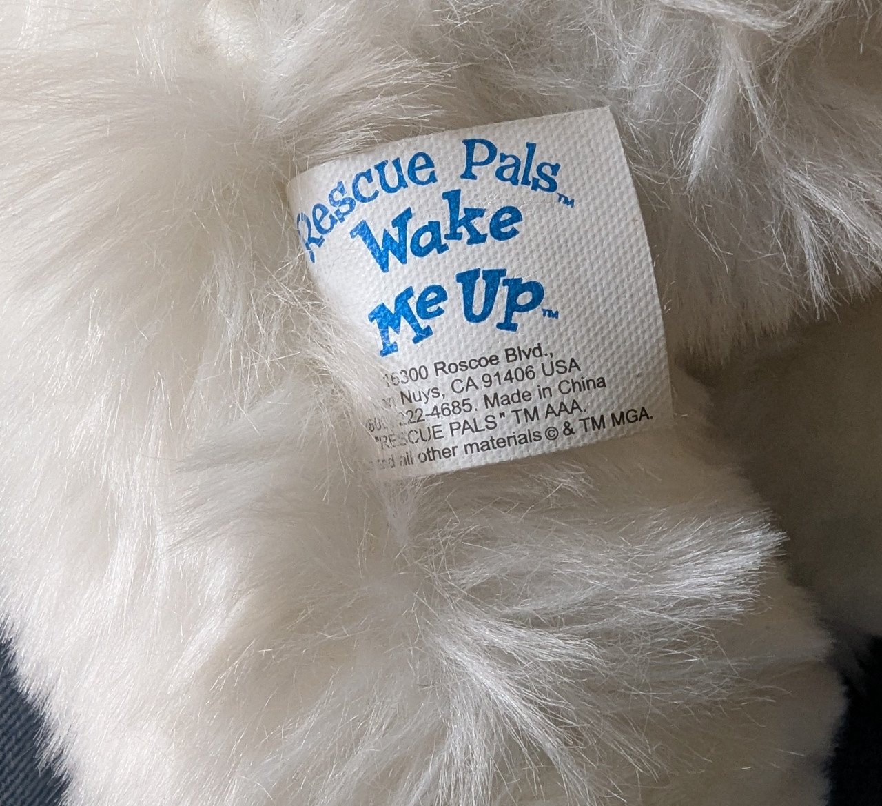 Rescue Pals Wake Me Up, witte kat