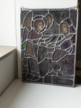 Raamhanger Annunciatie, de boodschap aan Maria