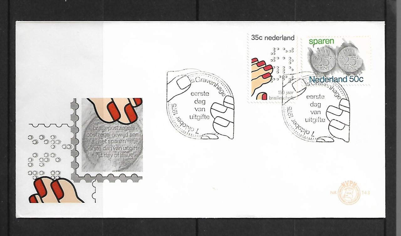 Postzegels eerstedagenvelop  E  143